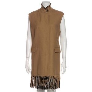 3.1 Phillip Lim Beige and Black Fringe Vest